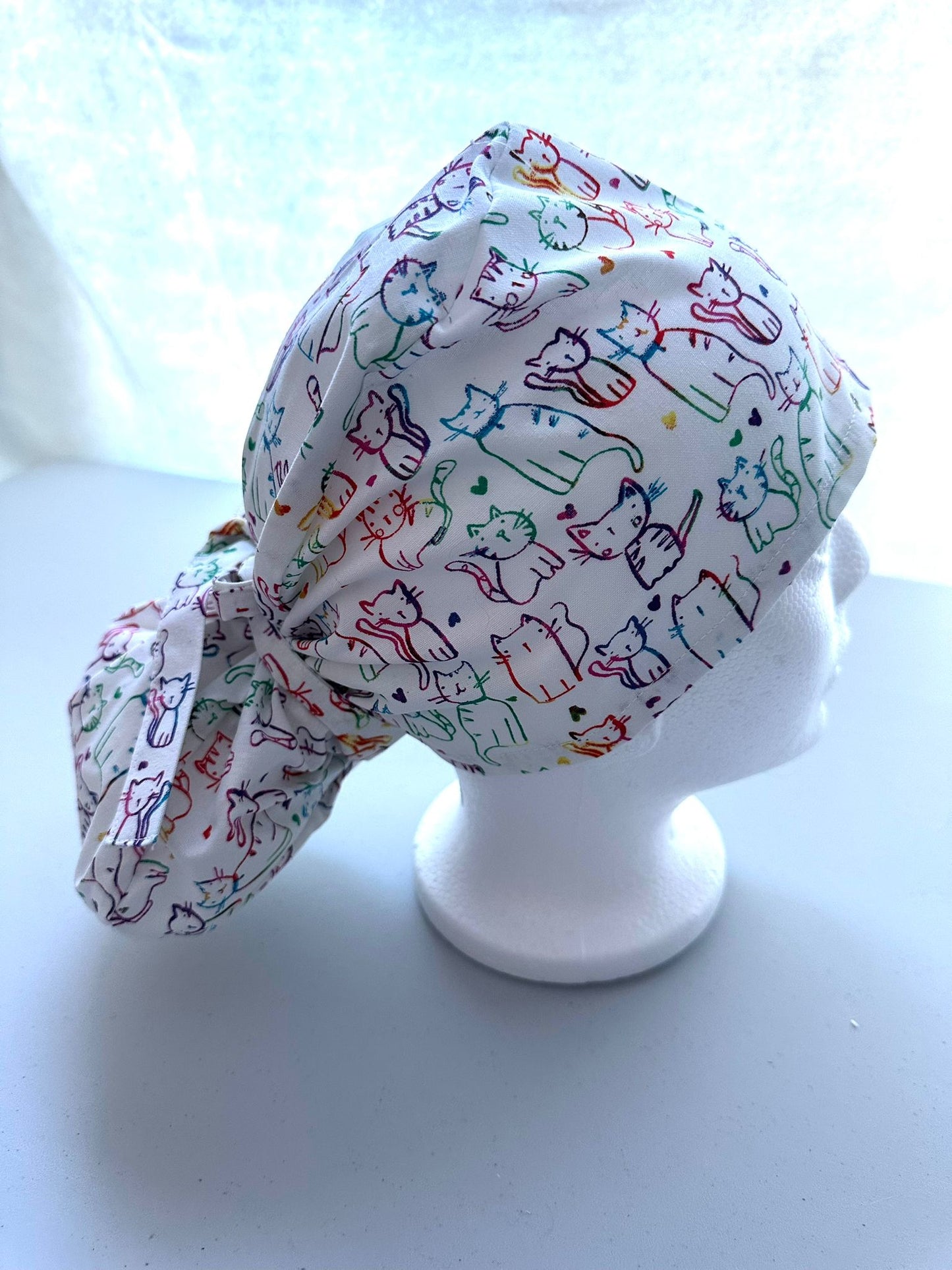 Rainbow Cats - White