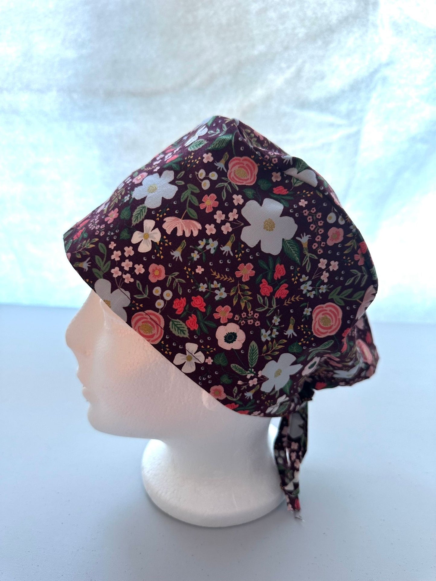 floral - Burgundy