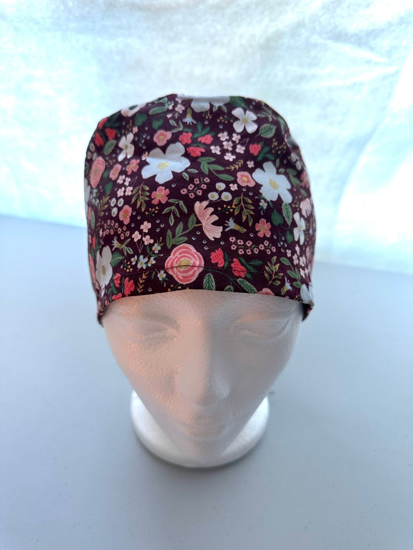 floral - Burgundy