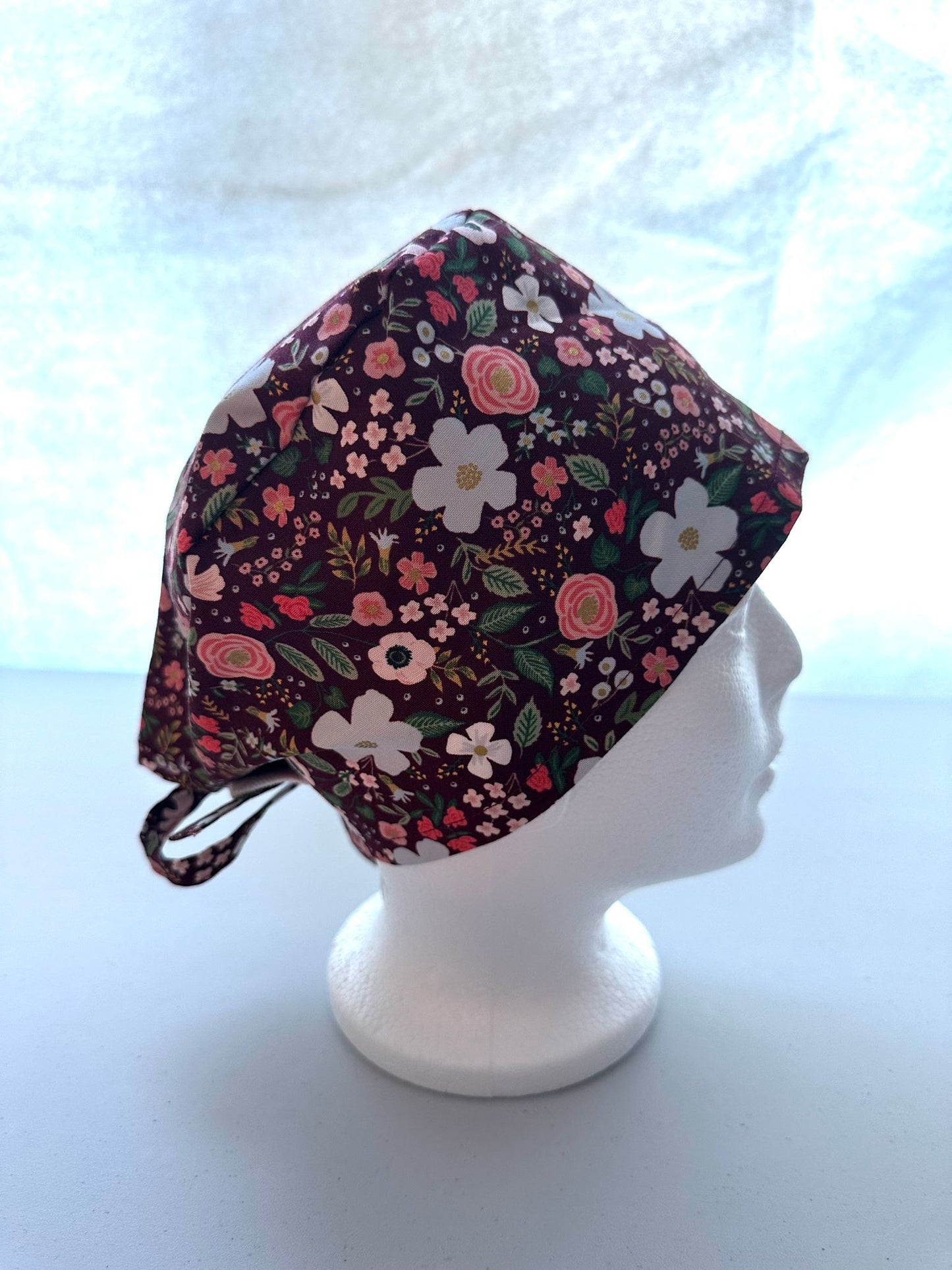 floral - Burgundy