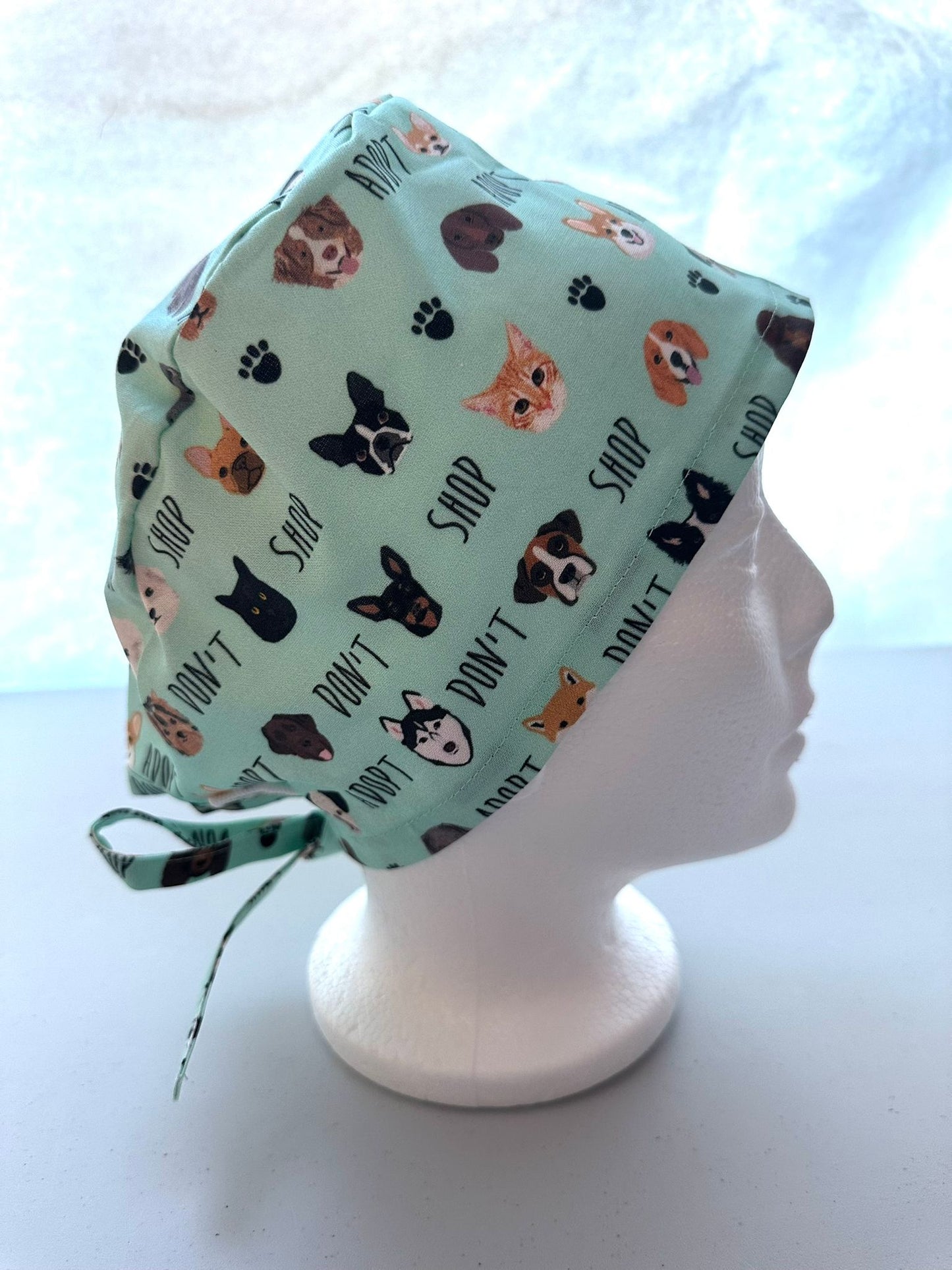 Adopt Don't Shop - Teal