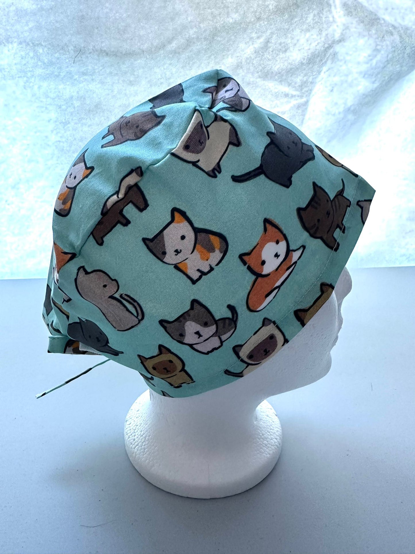 Little cats - Teal
