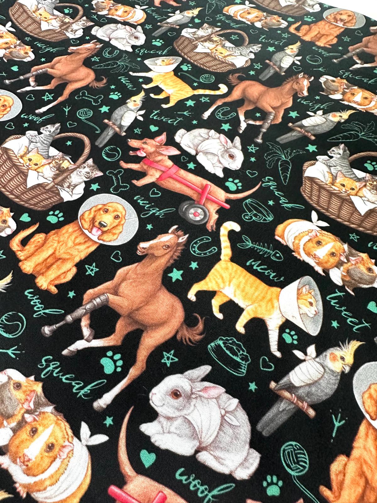 Veterinary Animals - Black