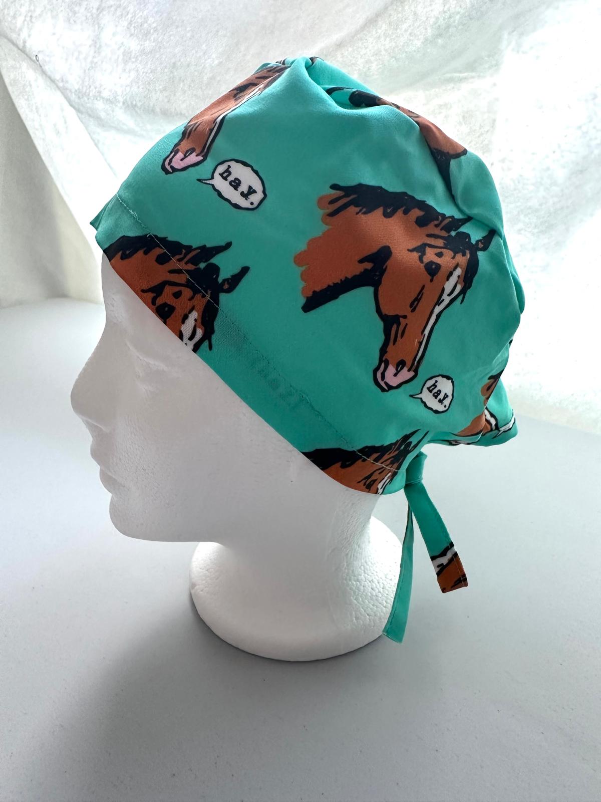 Hay. Horses - Teal