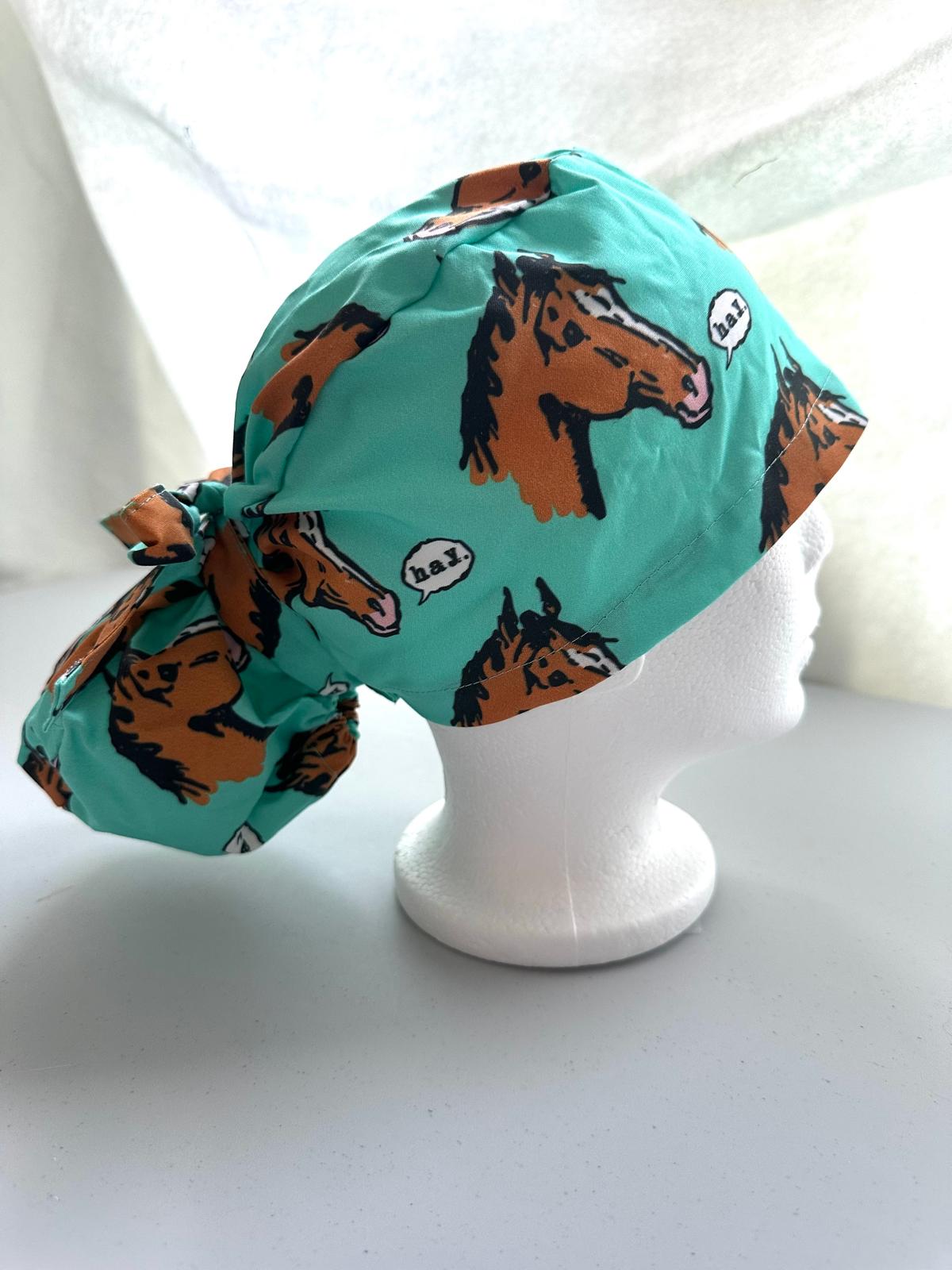 Hay. Horses - Teal