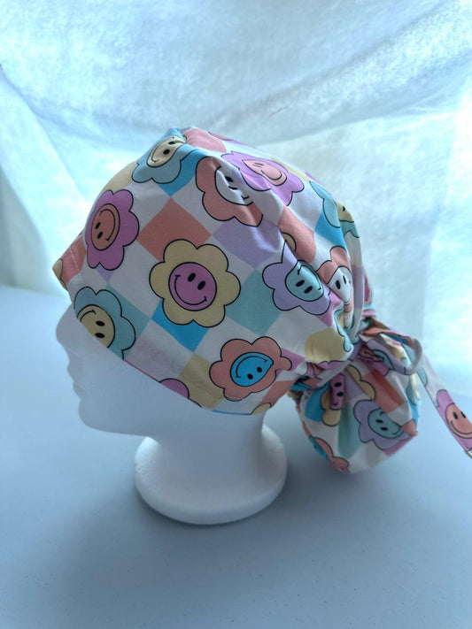 Retro Smiley Flowers