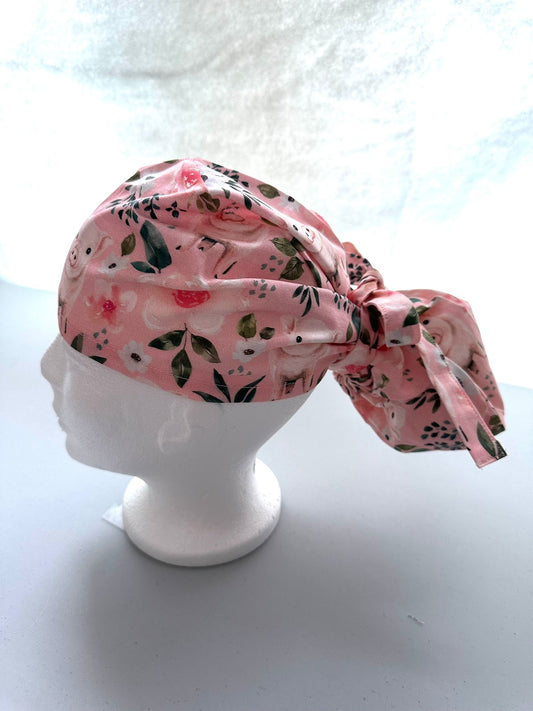 Floral Piglets - Pink