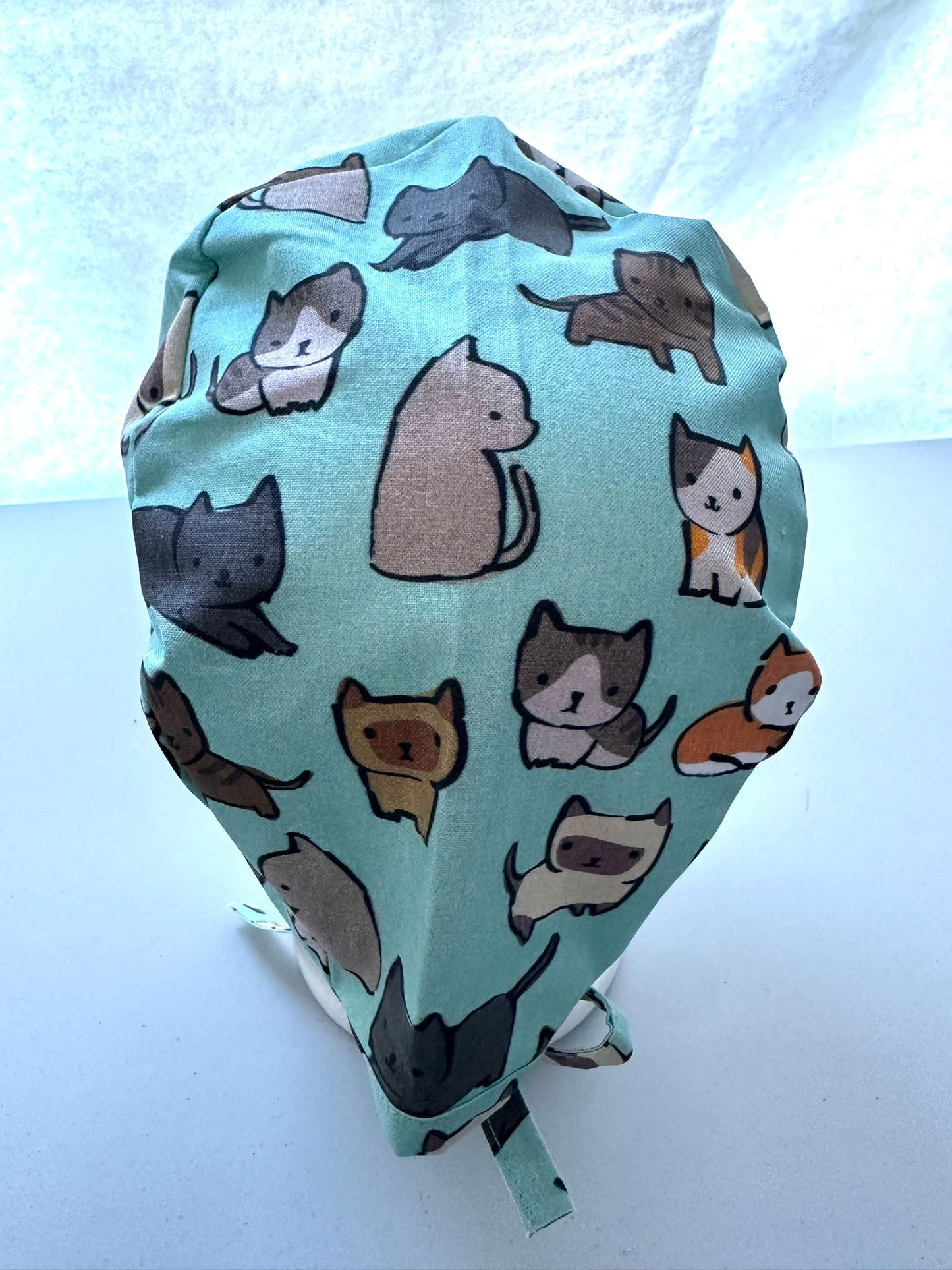 Little cats - Teal