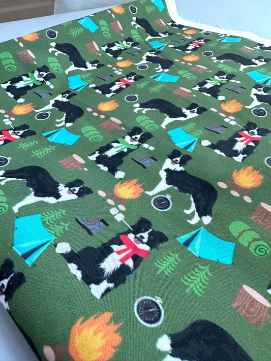 Camping Collies - Green