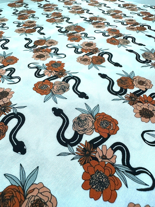Floral Snakes - White