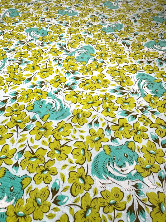 Hamsters - Teal & Green