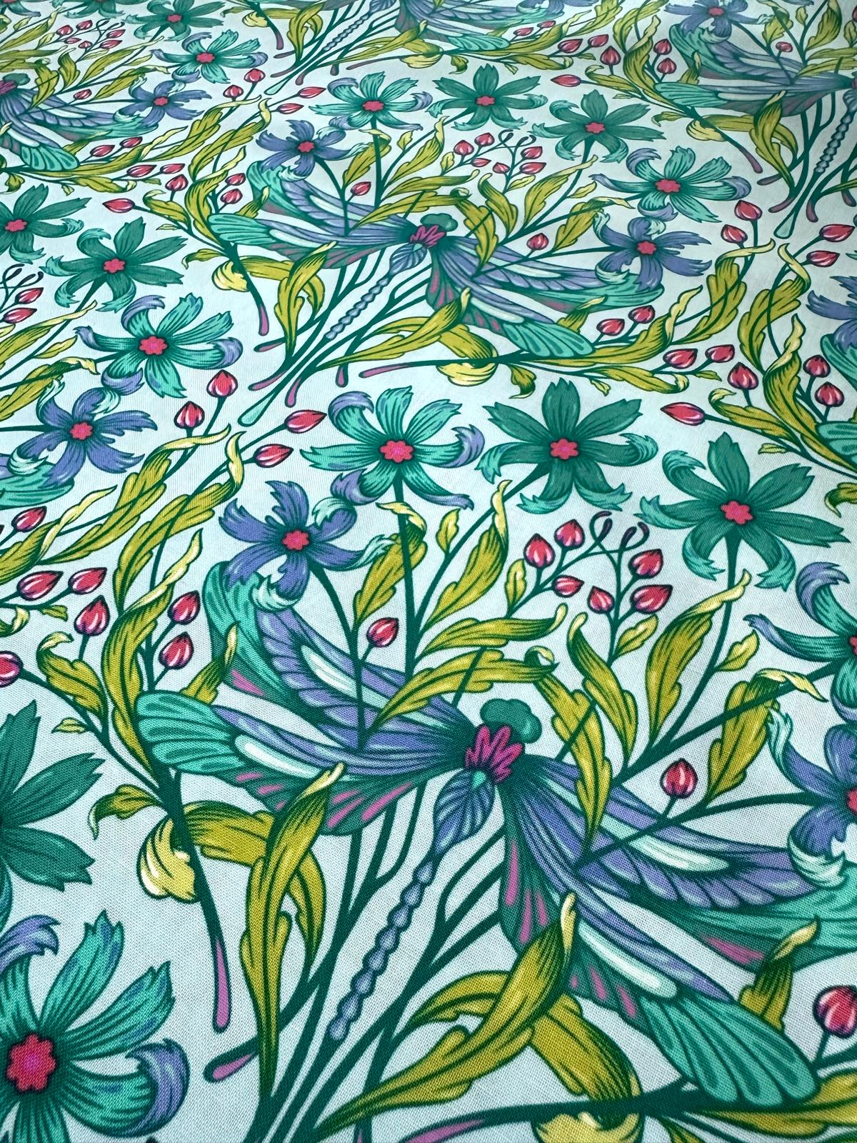 Dragonflies - Teal