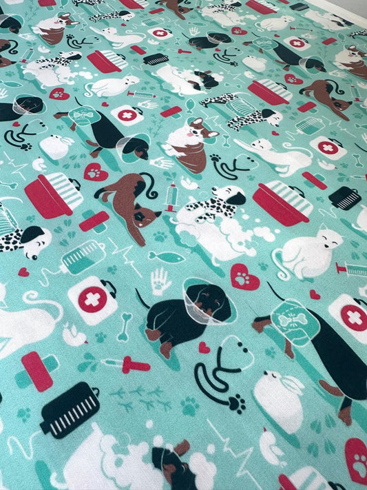 Veterinary Animals - Light Teal