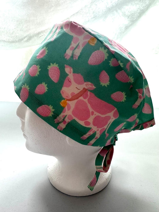 Strawberry Milk Cows - Teal