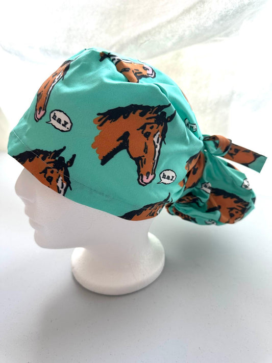Hay. Horses - Teal